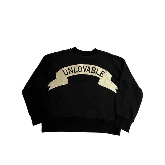 Mr. Completely Unlovable Crewneck in Black